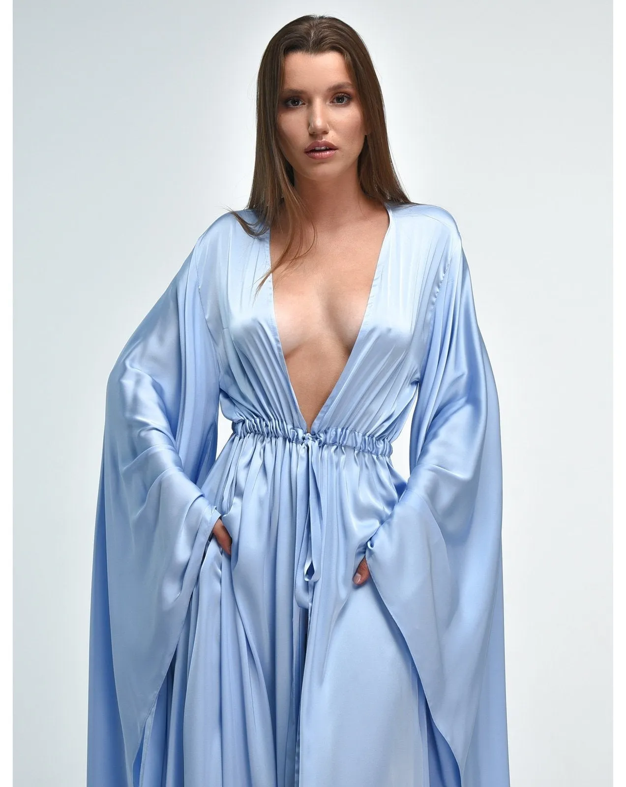 The Butterfly Long Sexy Robe