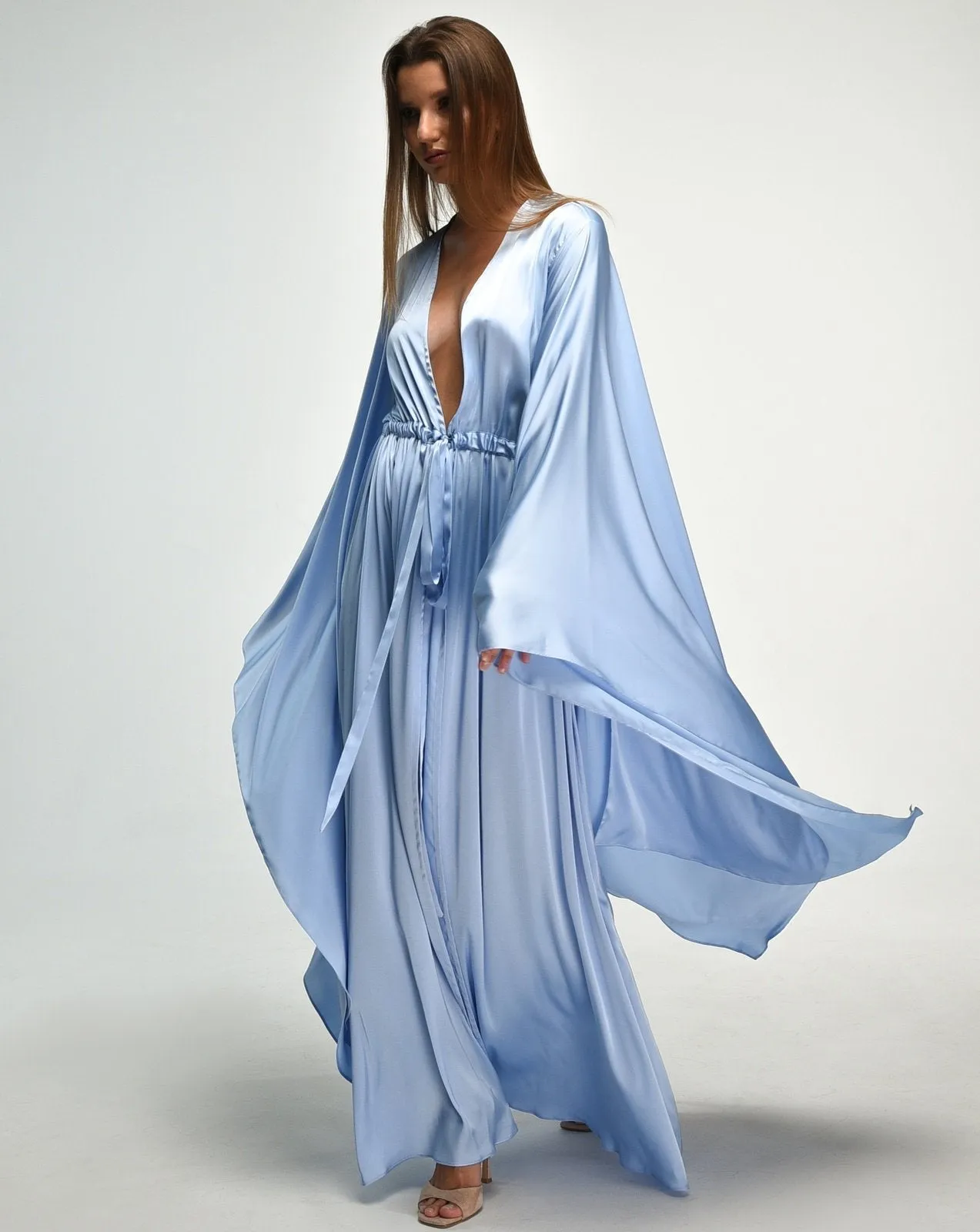 The Butterfly Long Sexy Robe