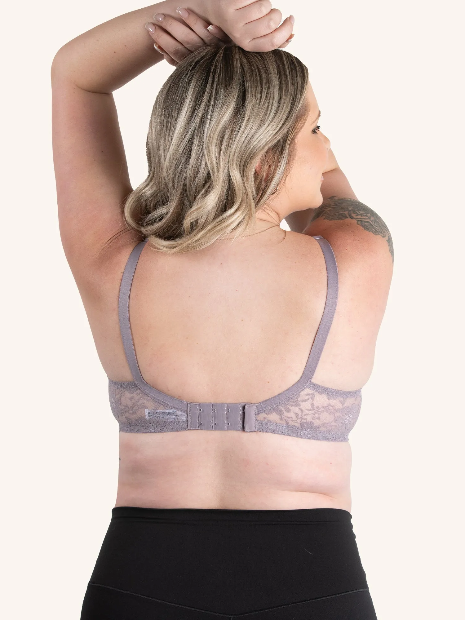 The Paulette - Underwire All-Over Lace Nursing Bra