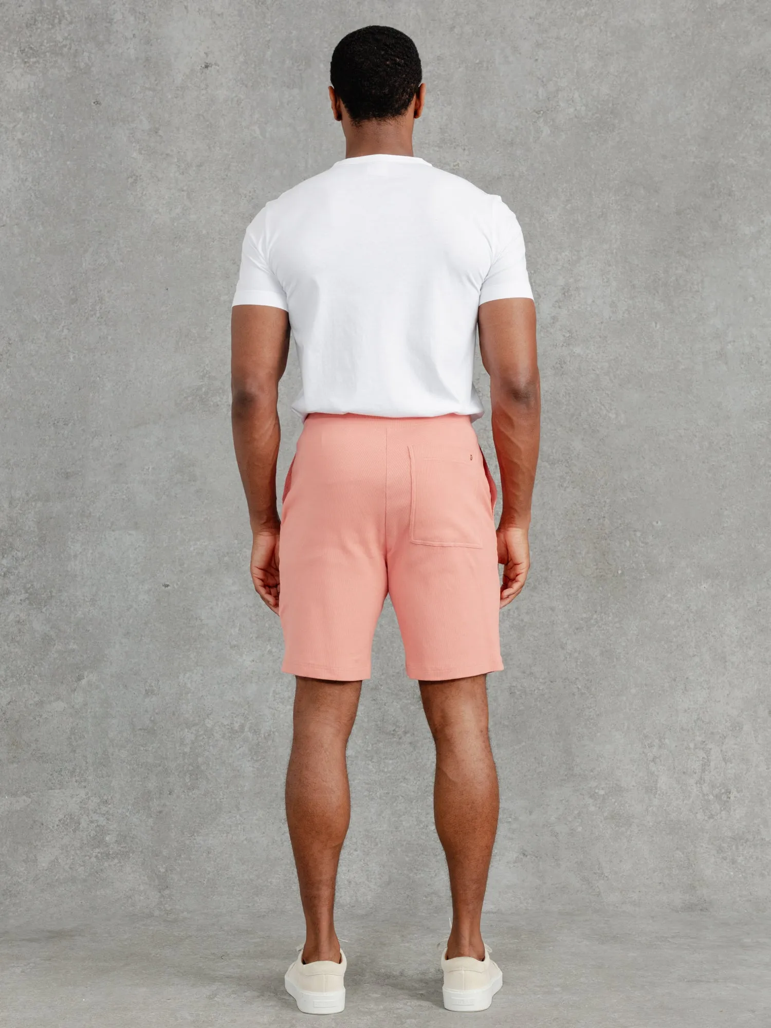 The Ribbed Shorts - Pink