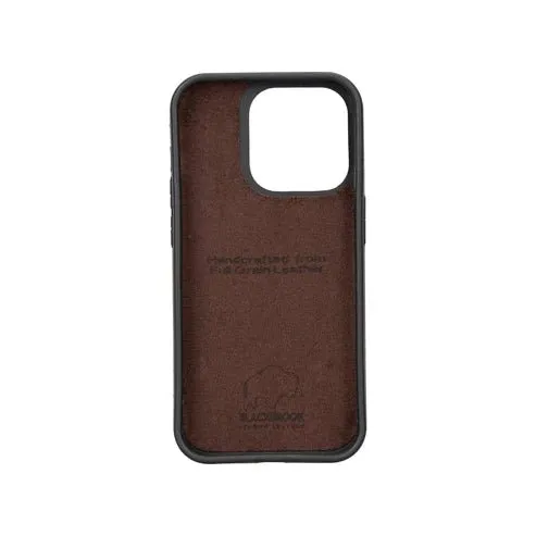 Tudor iPhone 16 Pro Wallet Case, Distressed Coffee