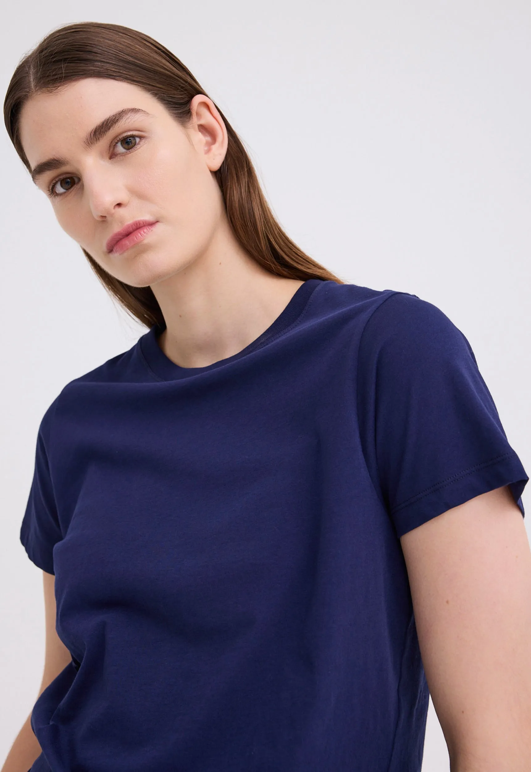 Verte Organic Cotton Tee - Paton Blue